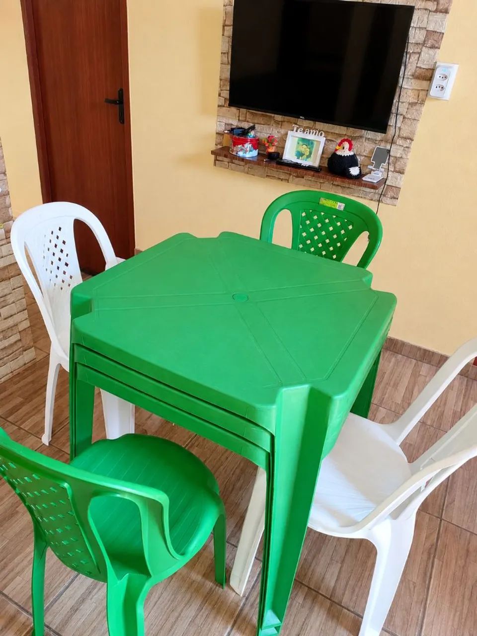 mesas de plástico 