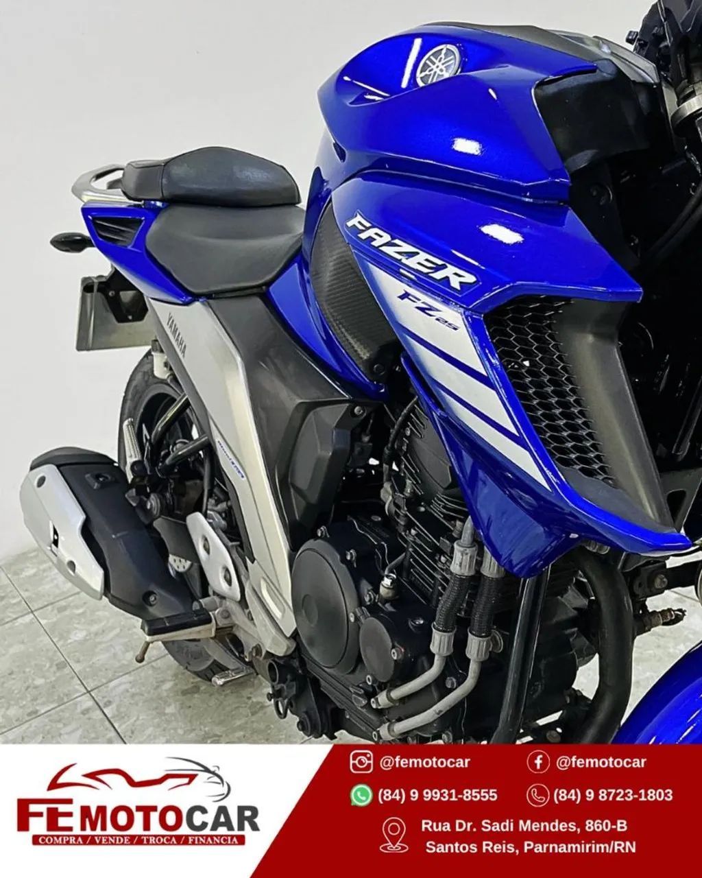 FZ25 ANO 2023 COM ABS - Foto 4