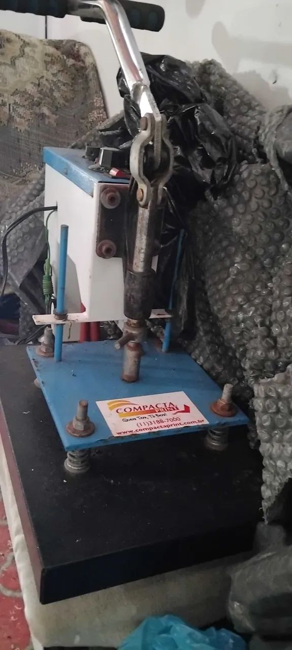 Vende se máquina compacta plinc de estampa camisas e chinelos  - Foto 4