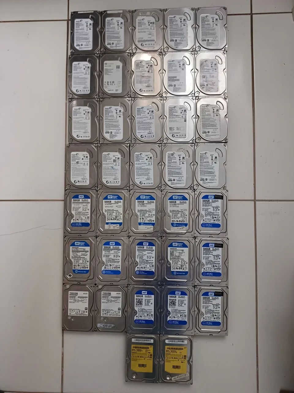 53 hds 500gb  3.5 cftv dvr CPUs  - Foto 4