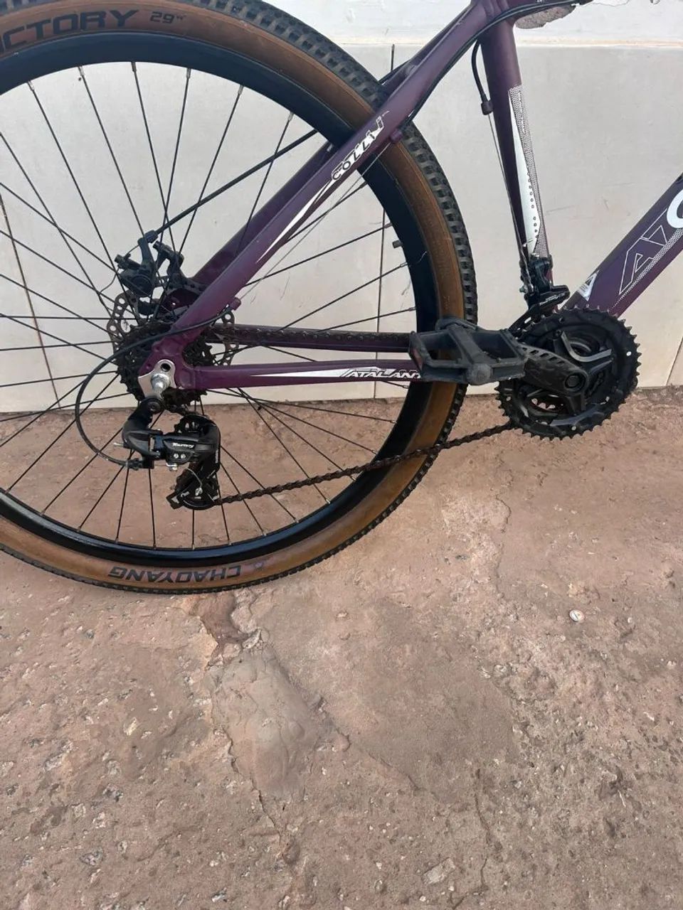 Bicicleta Aro 29 Com Marcha Freio A Disco Perfeita Só Pega E Usar  - Foto 4