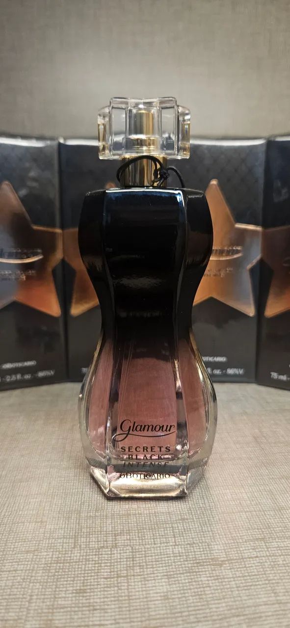 Glamour Secrets Black Intense (Lacrado) - oBoticário  - Foto 3
