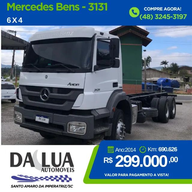 Mercedes Bens 3131 6X4