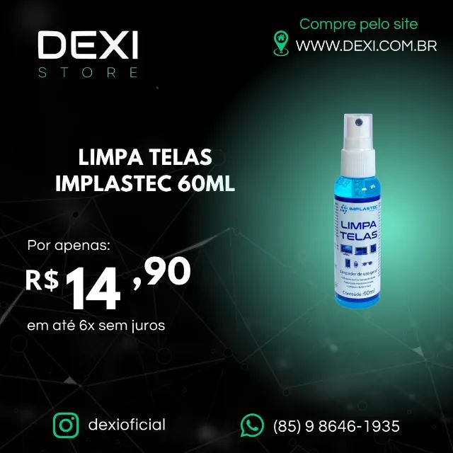 LIMPA TELAS IMPLASTEC 60ML