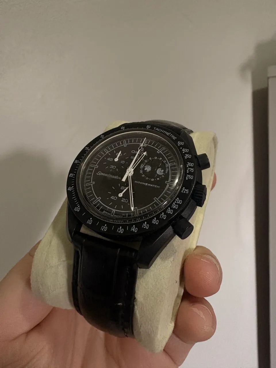 Swatch Omega Moonswatch Snoopy preto - Foto 2