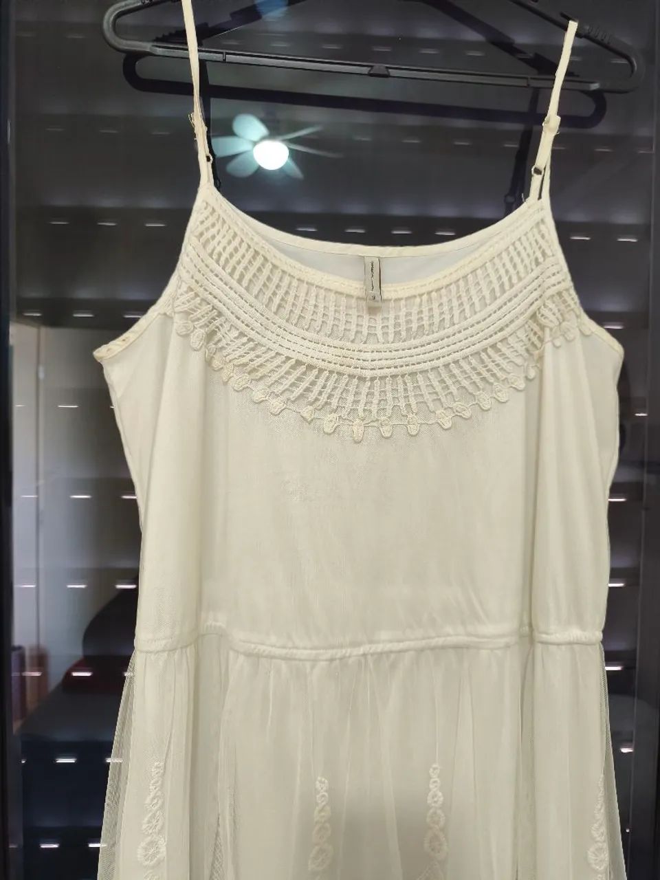 Vestido OFF WHITE - Plus size usado 1 vez - Foto 3
