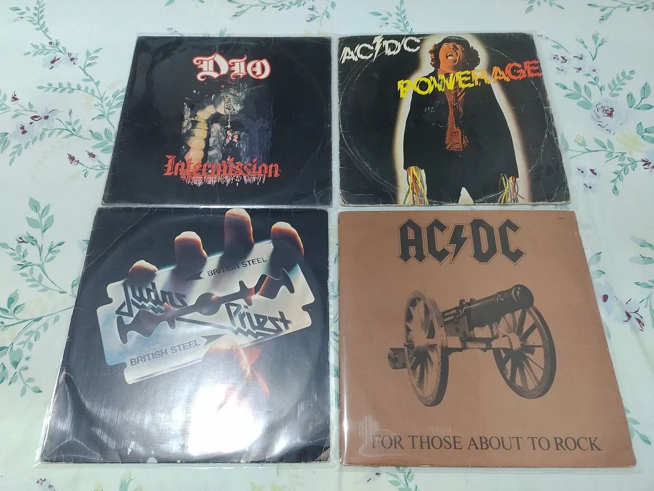 Lote lps de rock 