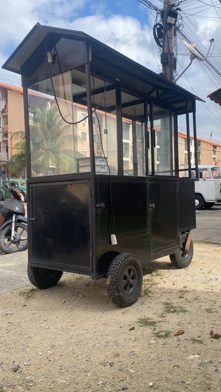 Carrinho de pipoca em acm  - Foto 2
