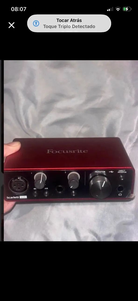 Interface de áudio focusrite - Foto 3