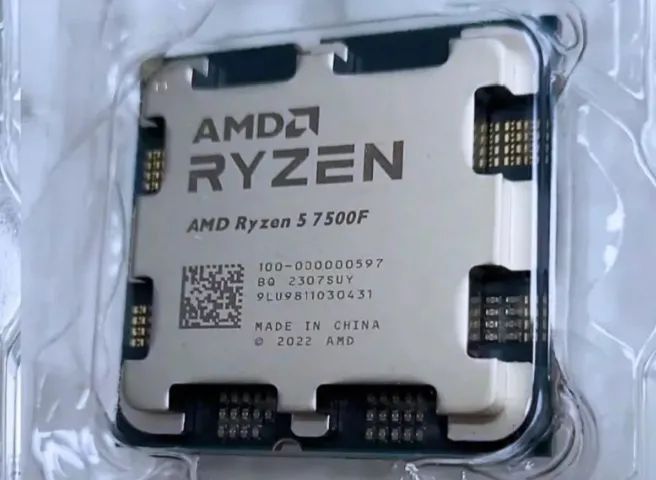 Processador Amd Ryzen 5 7500f Am5 3.7ghz Six Core 6 Núcleos