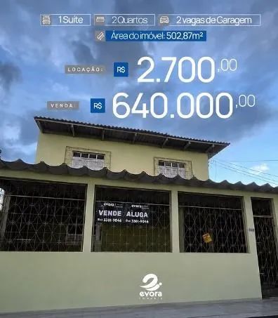 Disponível para venda e locação - CASA CASTELO BRANCO 