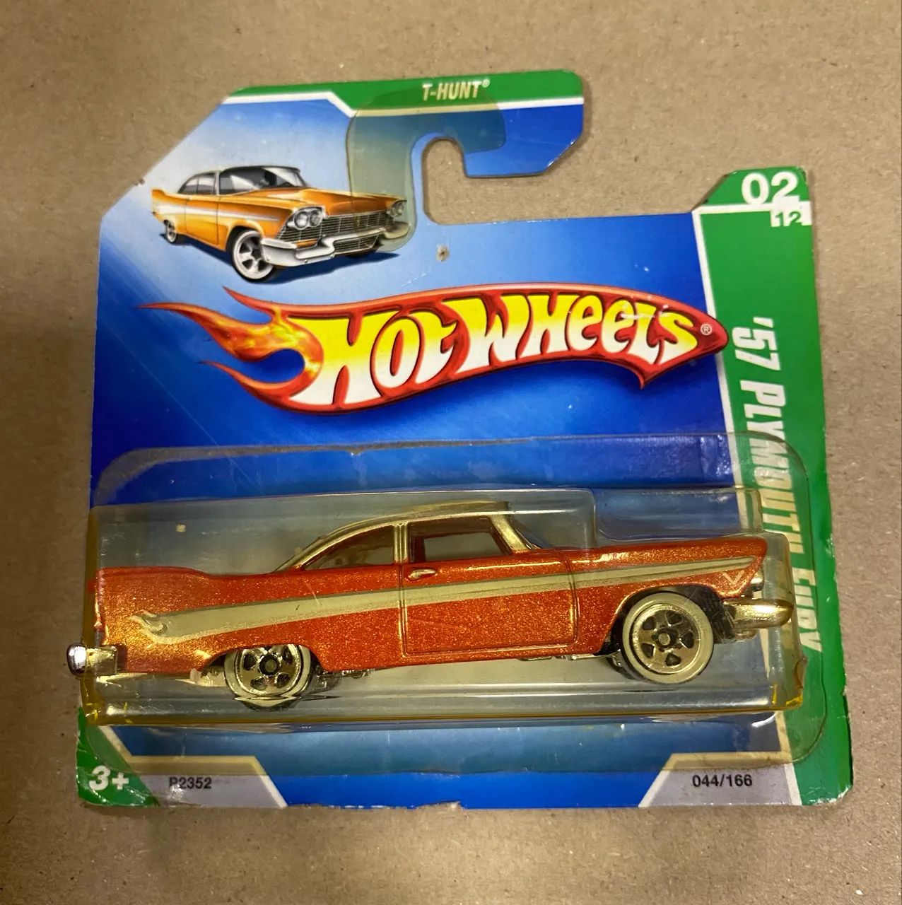 Hot wheels 1957 Plymouth Fury T-Hunt *LEIA