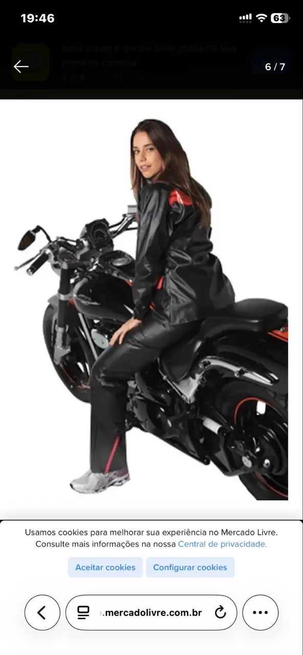 Capa para moto ALBA  - Foto 4