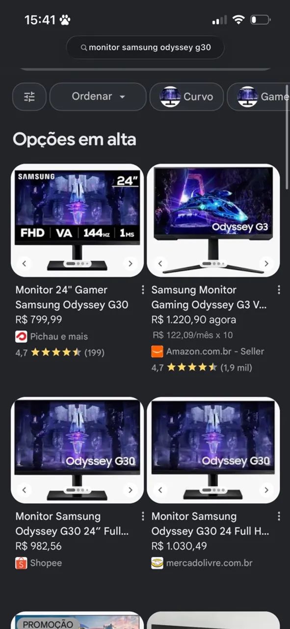 Monitor Gamer Samsung Odyssey 30 - Foto 4