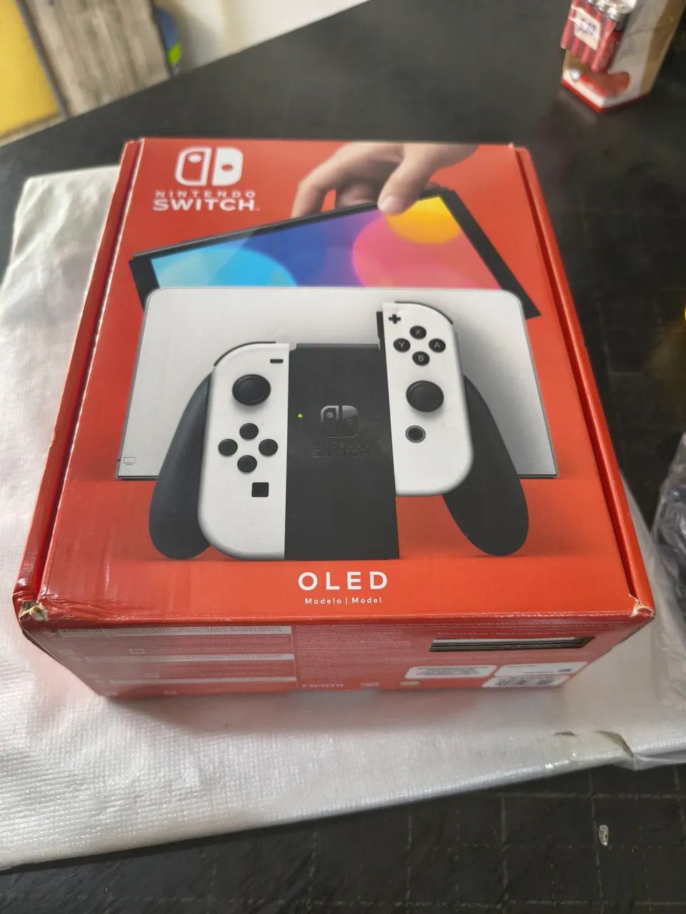 Nintendo switch old broqueado 