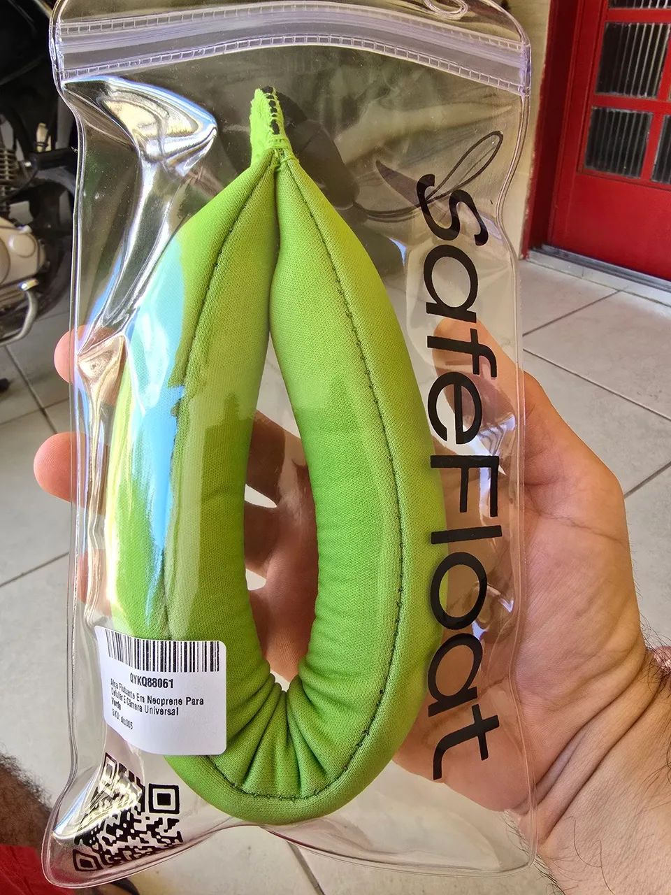Alça flutuante em neoprene para celular e câmera universal 