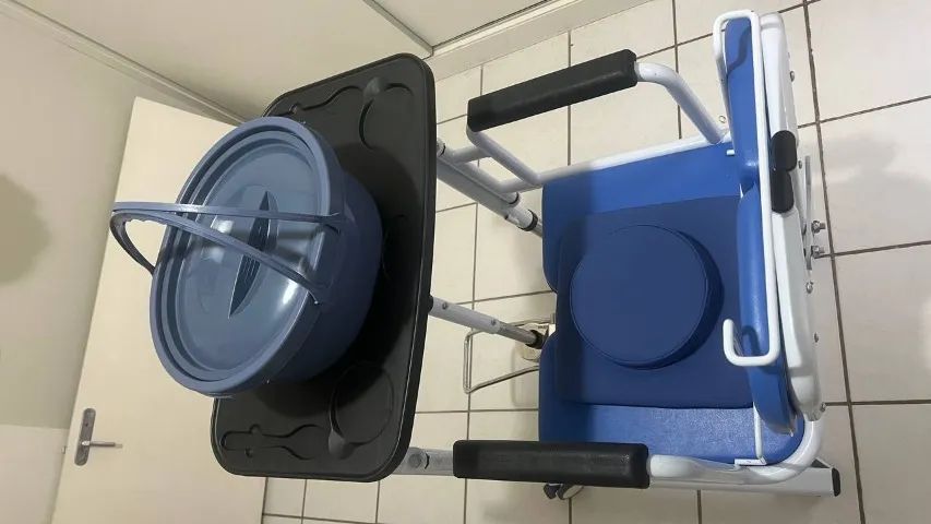 Cadeira de Transferência com Rodas para Banho e Apoio - Winner.Med  - Foto 3
