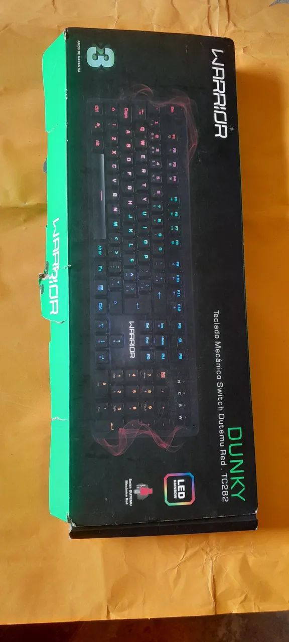 Teclado Mecânico Gamer Warrior Dunky