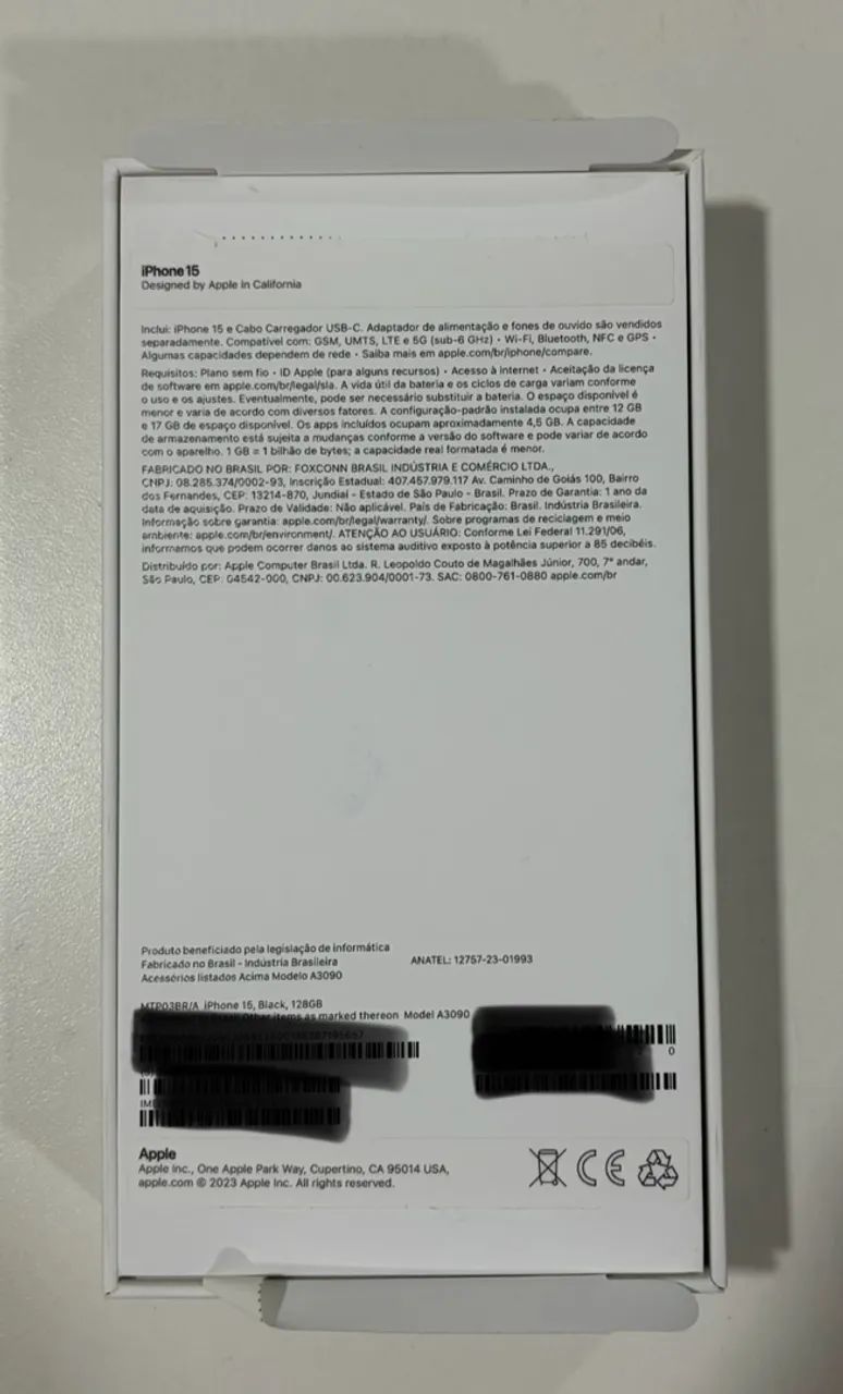 Iphone 15 128gb Preto - Foto 5