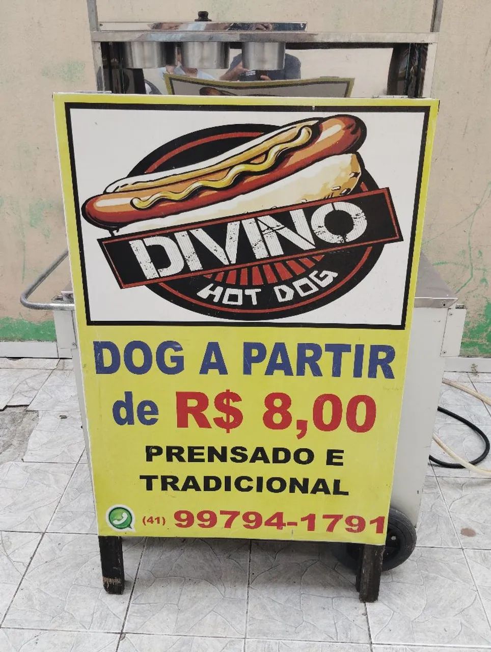 Carrinho de cachorro quente  - Foto 3