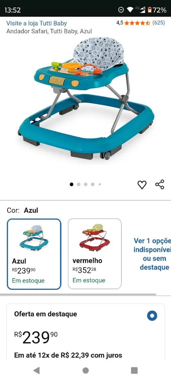 Andador infantil 