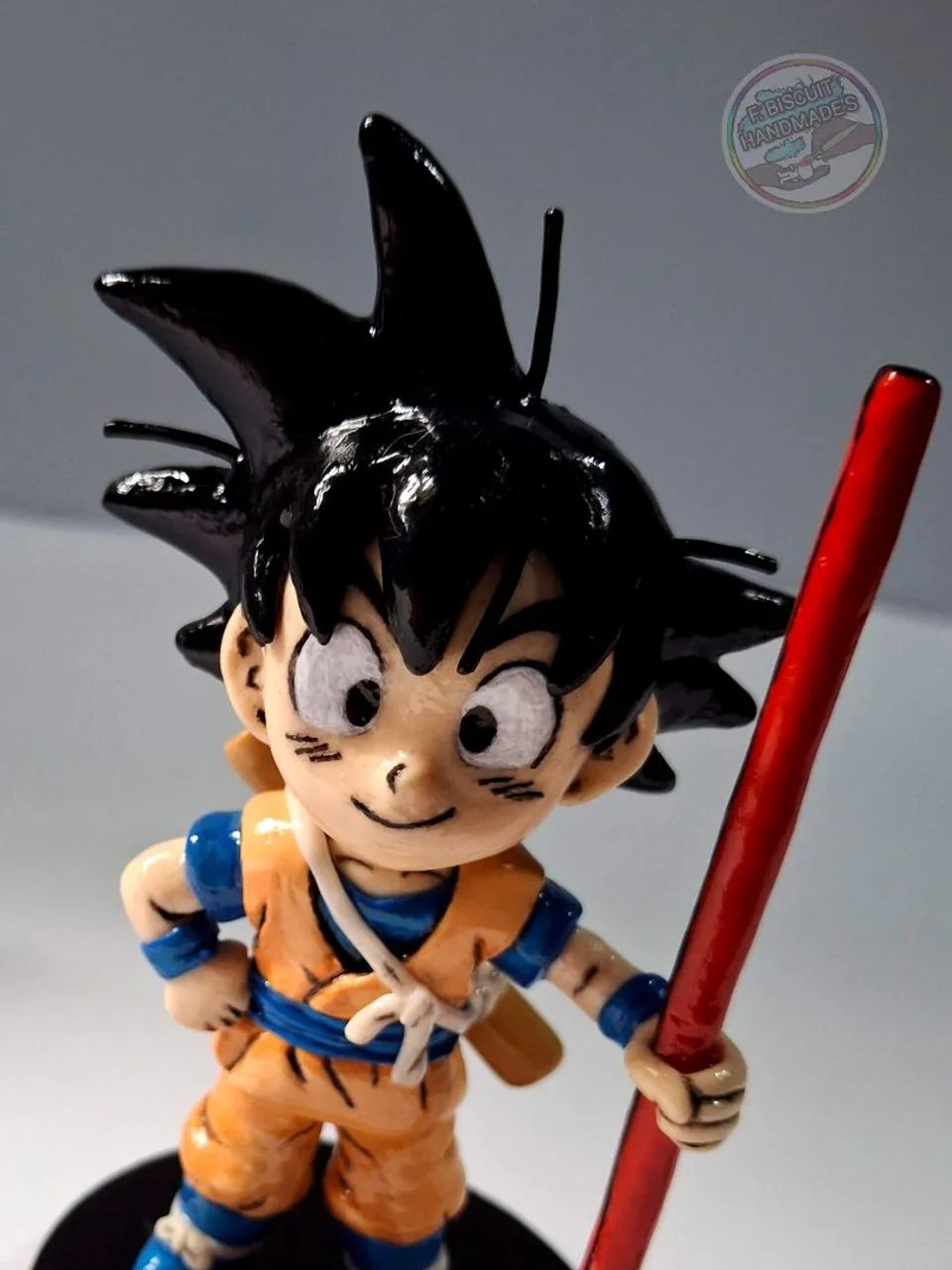 Goku dragon ball dama em biscuit - aceito encomendas  - Foto 3