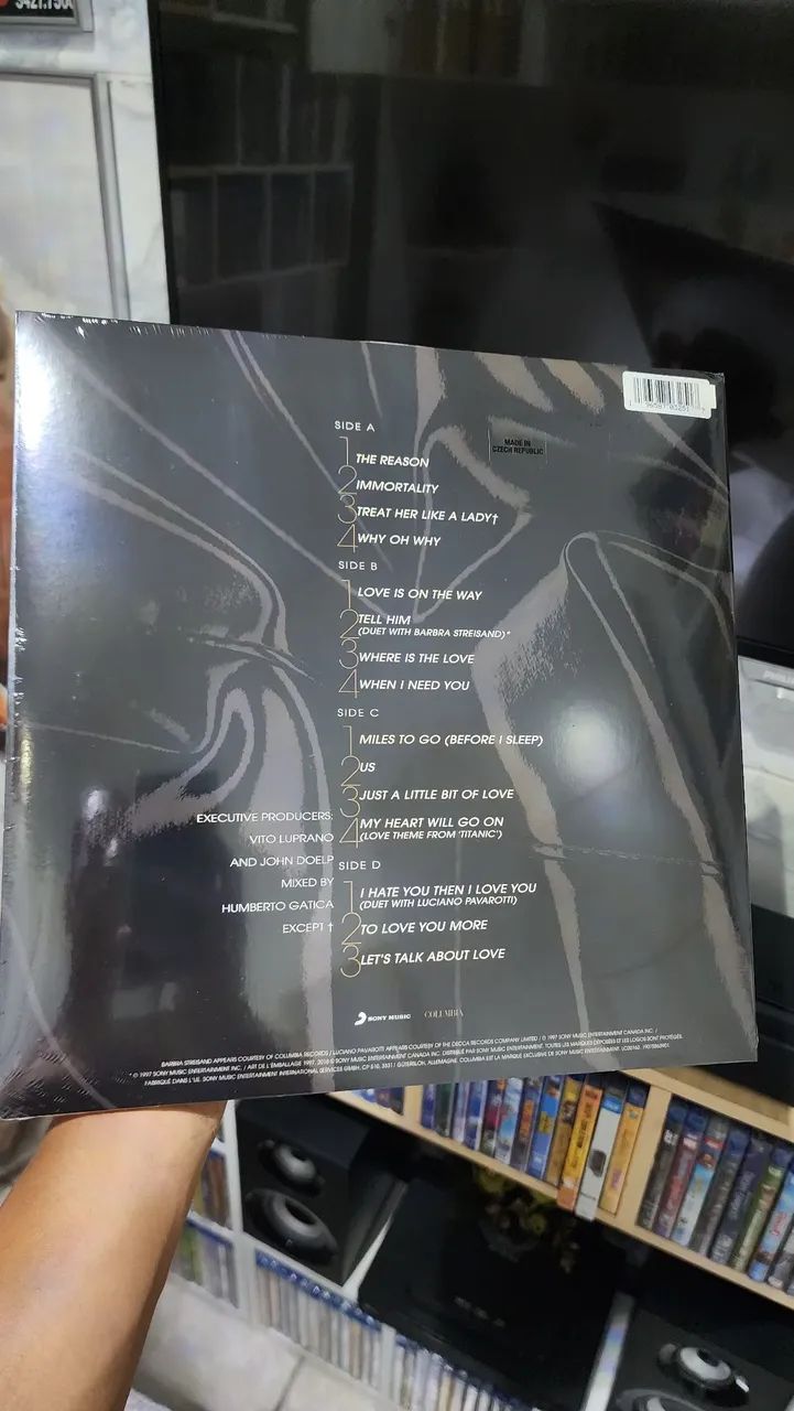 Vinil Céline Dion Let's Talk About Love Lacrado  - Foto 2