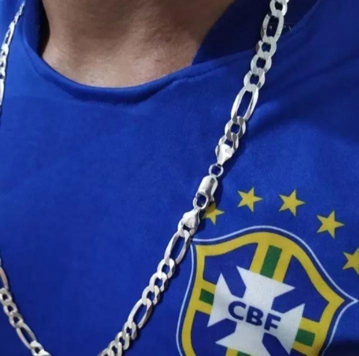Cordão de prata 925 um ano de uso - Foto 3