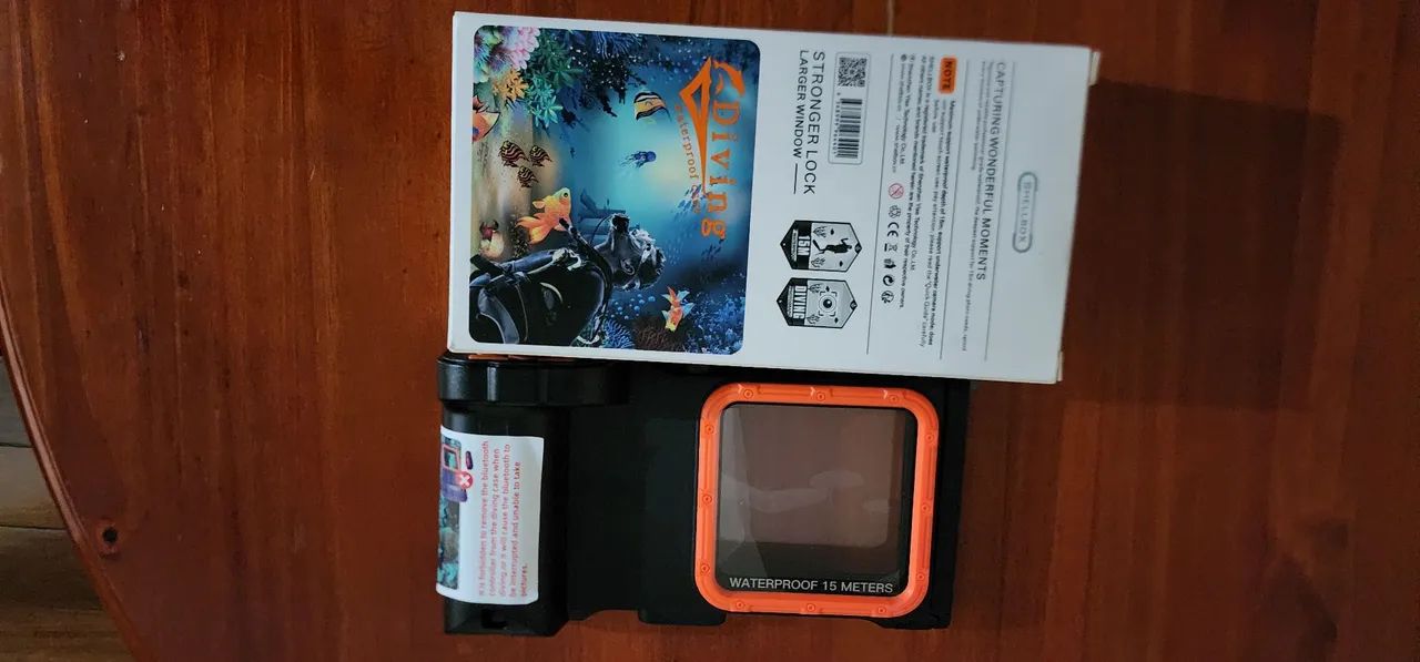 Case de mergulho para celular - Foto 3