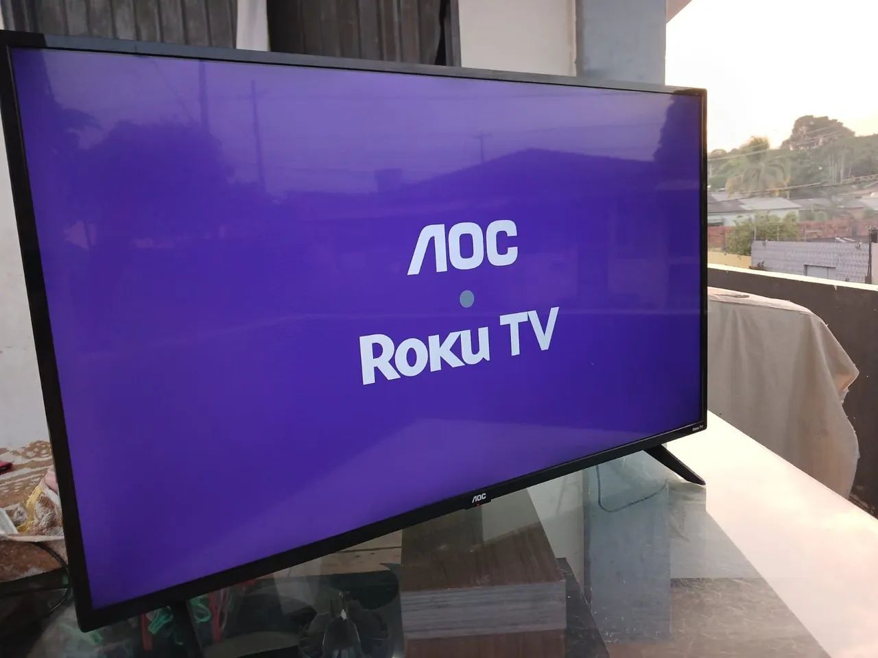 Tv 43 polegadas smart roku