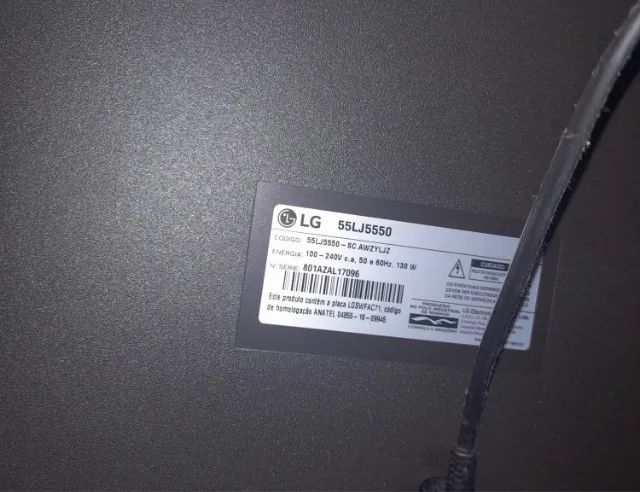 Tv LG 55 polegadas ((para retirada de peças)) - Foto 2