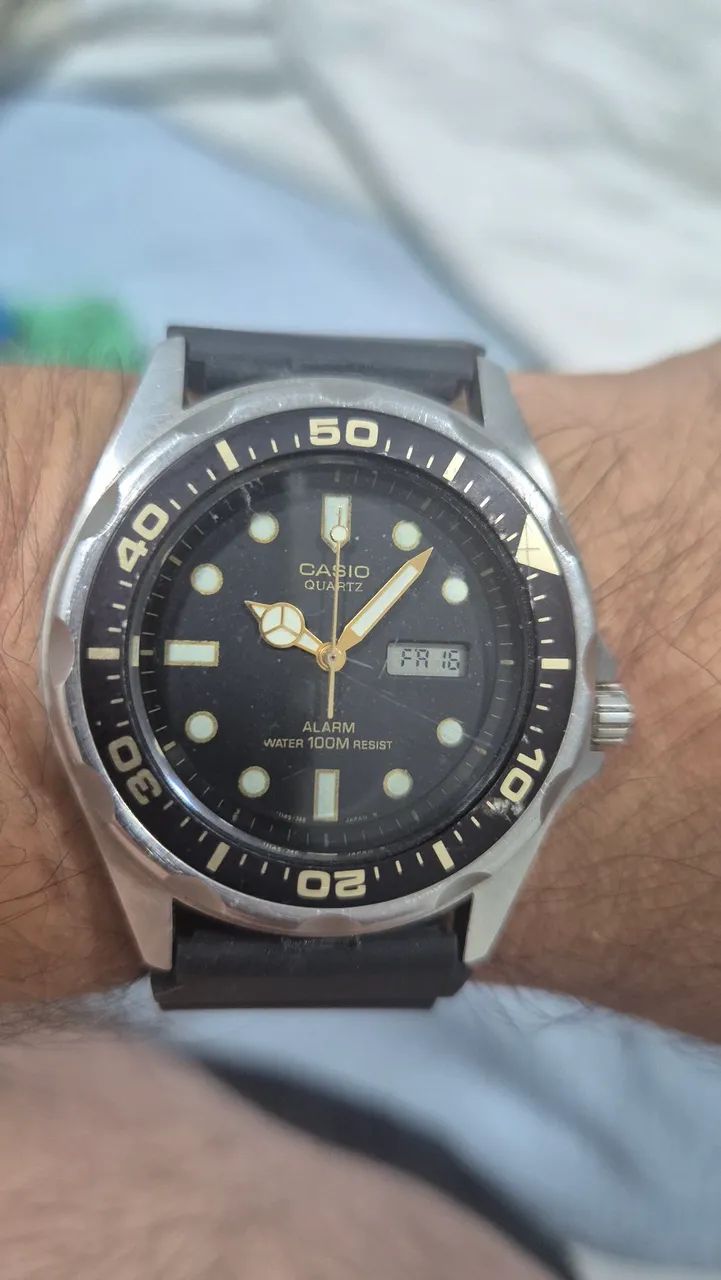 Relógio CASIO MMA-200W  100 NETROS   -   ÓTIMO ESTADO
