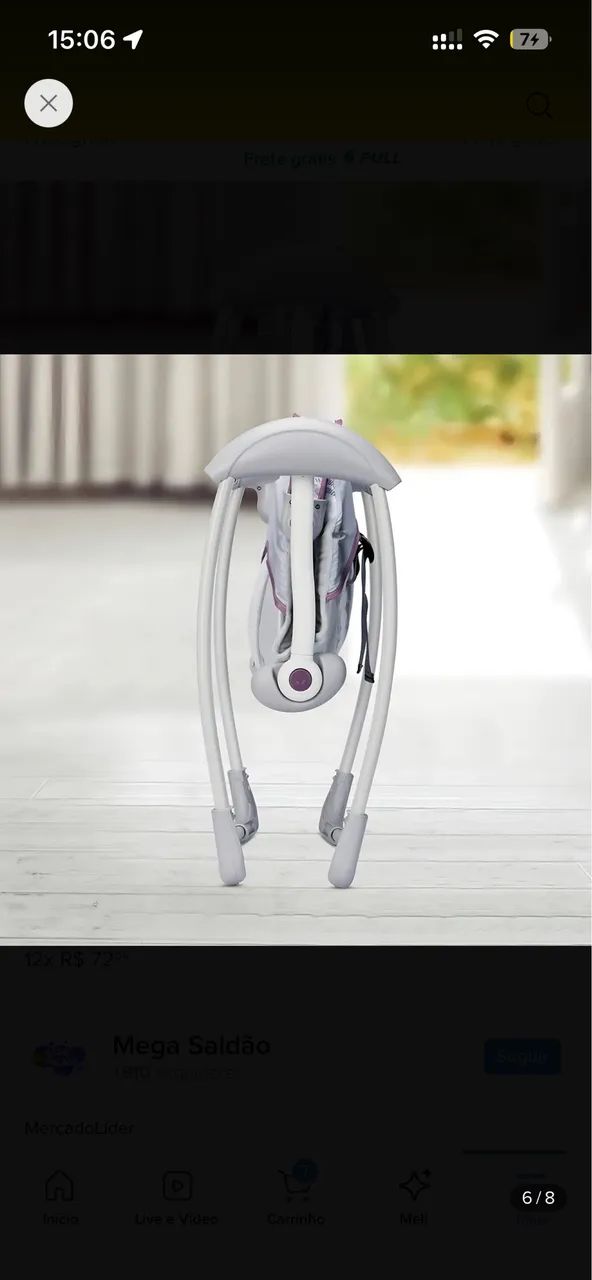 Cadeira automática elétrica mustela  - Foto 4