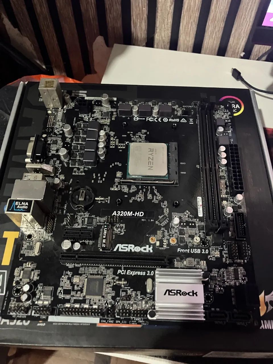 Kit placa mãe e processador  - Foto 2