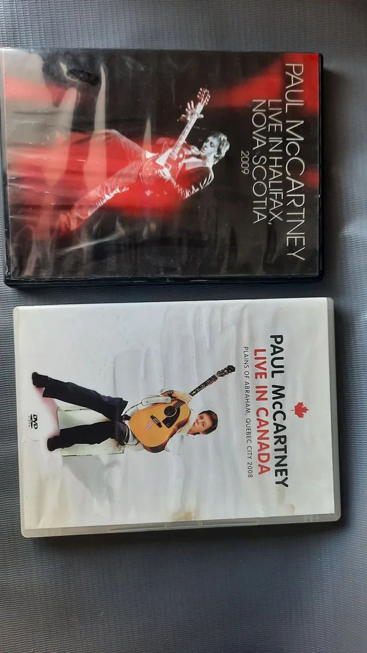 2 DVDs Paul McCartney 