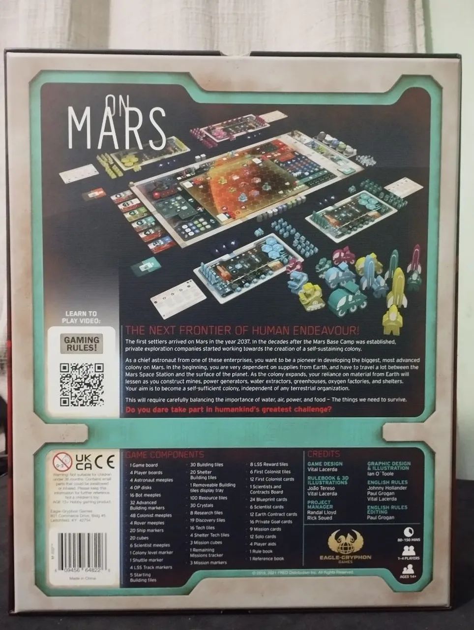 On Mars - Boardgame, Sleevado - Foto 2