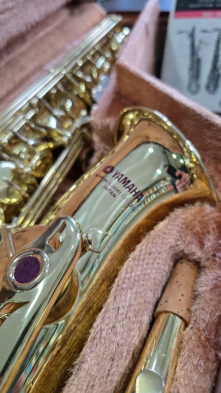Saxofone Alto Yamaha YAS 32 Purple Japão - Instrumentos musicais
