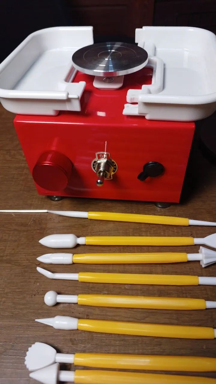 Mini torno de cerâmica  - Foto 3