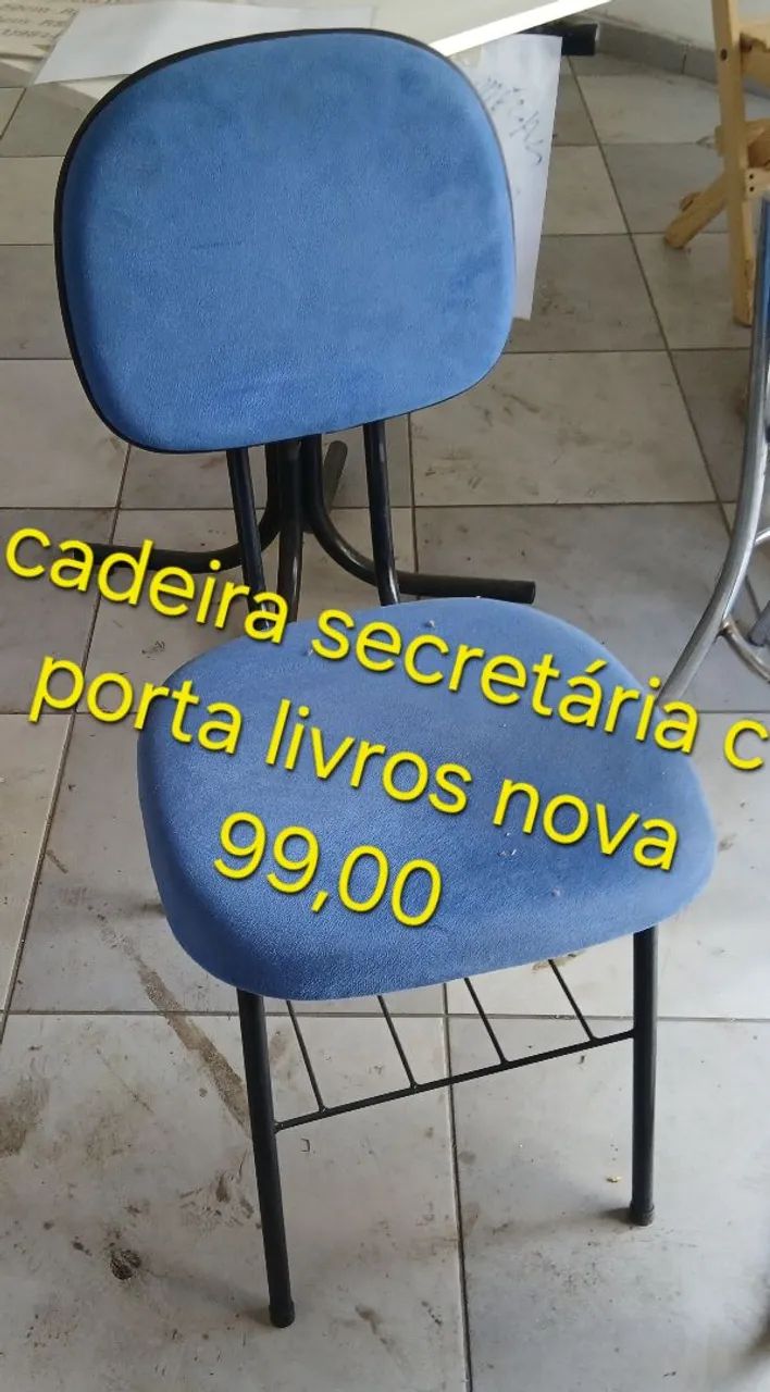 Cadeira secretária fixa 