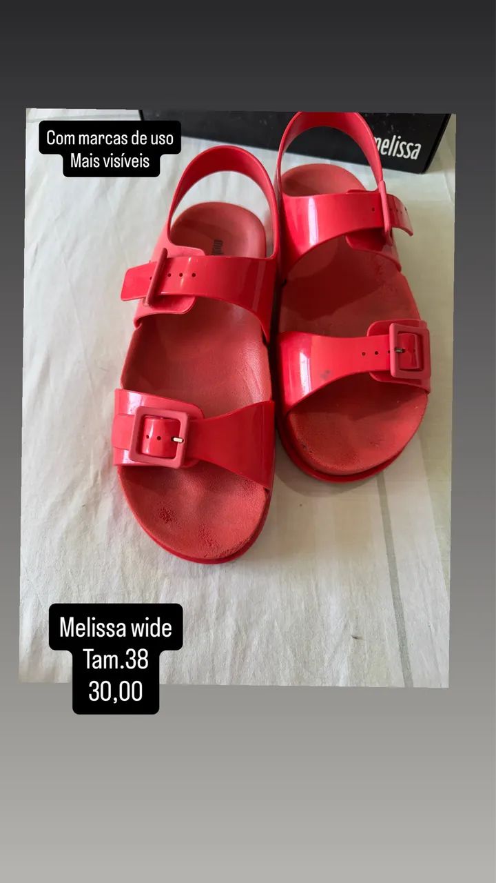 Desapego de melissas seminovas  - Foto 2