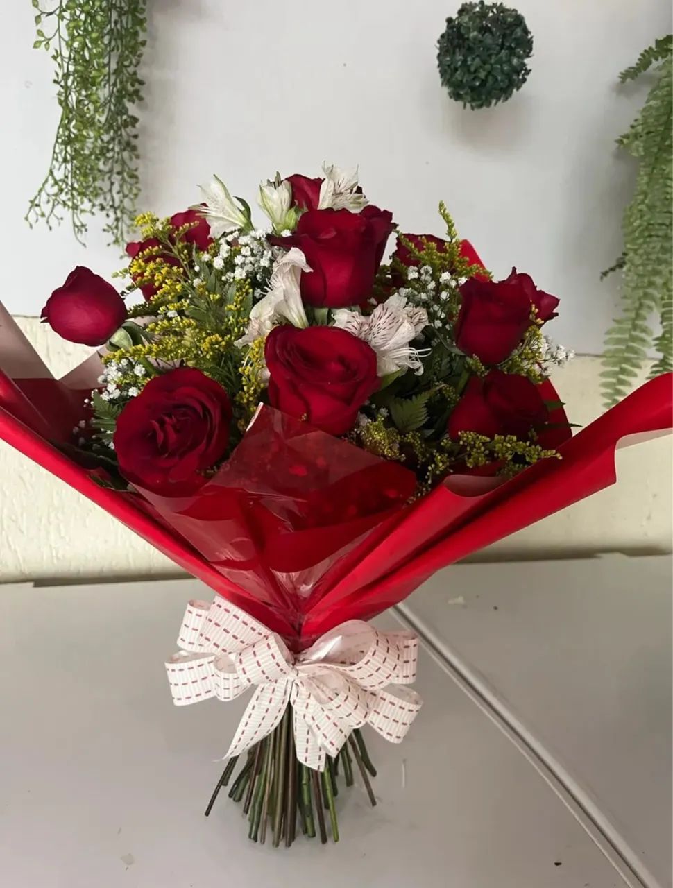 Buquê com 12 rosas - Foto 5