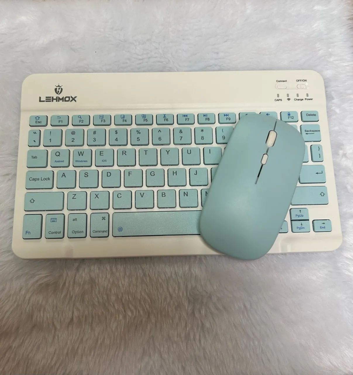 Teclado + Mouse Bluetooth 
