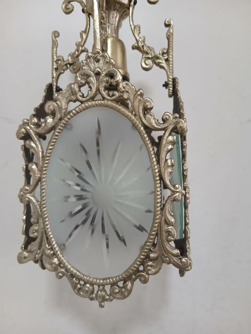 Lustre em bronze e cristal - Foto 4