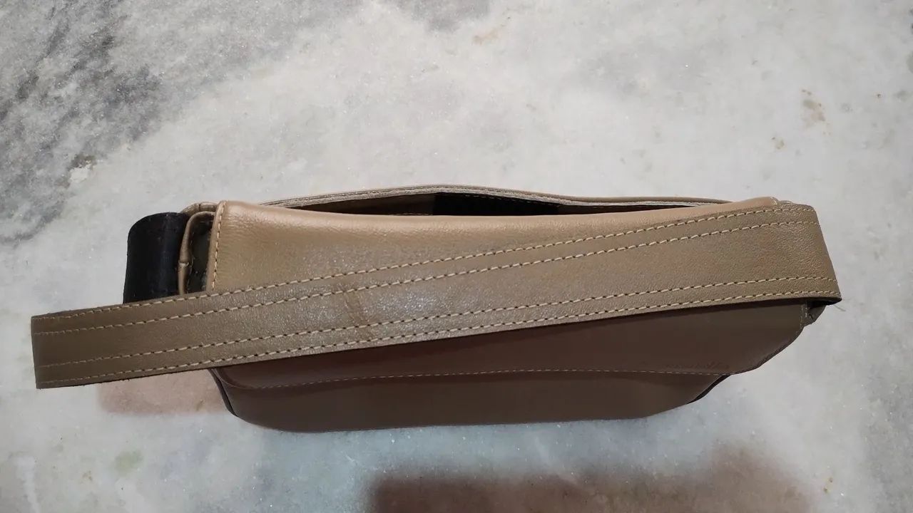 Bolsa de couro feminina  - Foto 5