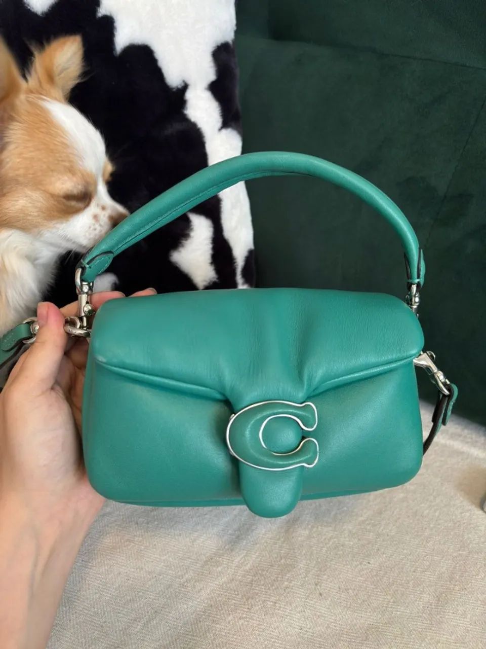 Bolsa Coach Pillow Tabby 18 Original  - Foto 5