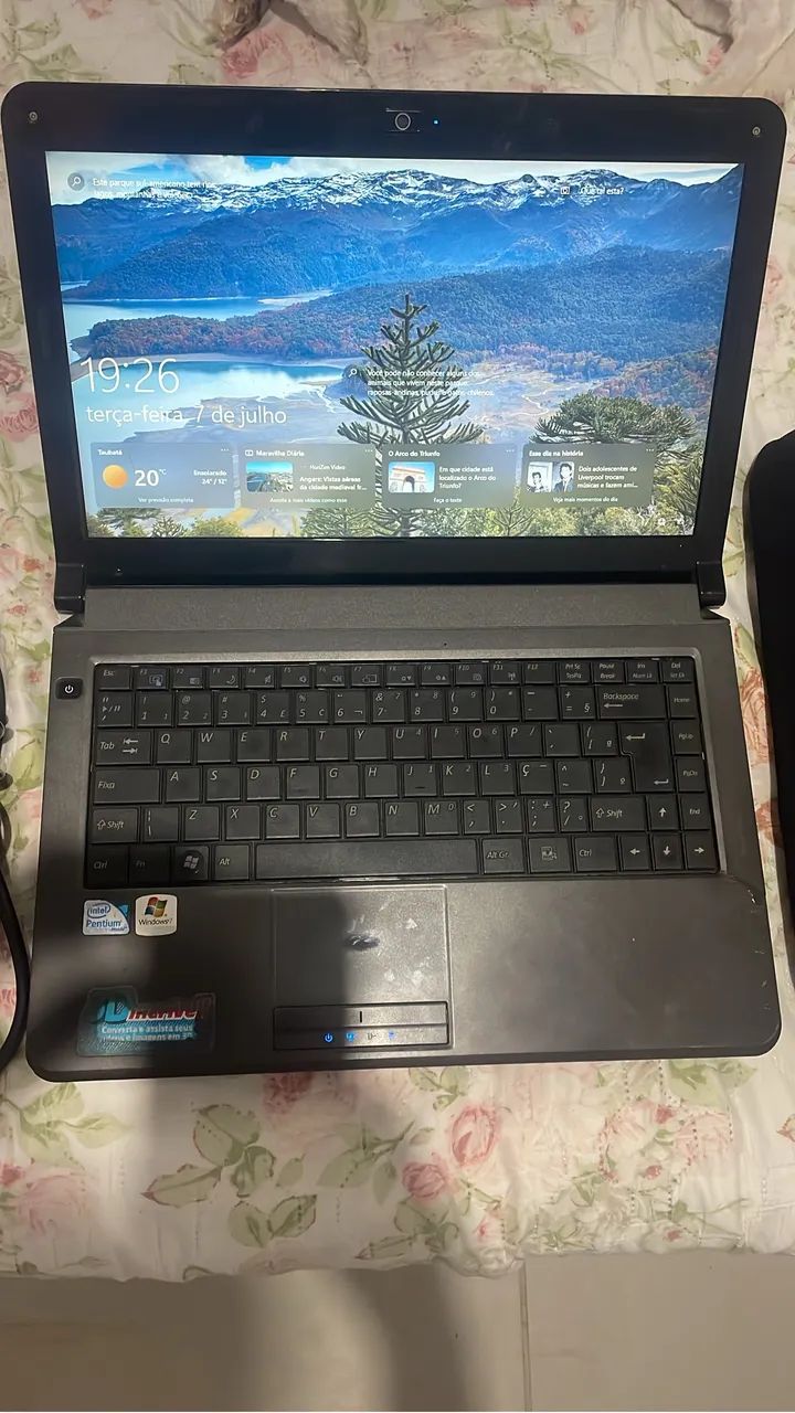 Vendo notebook funcionando tudo perfeitamente  - Foto 2