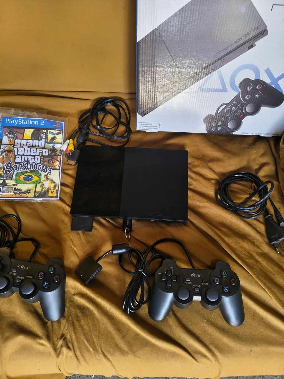 Playstation 2 completo pegando cd e pendrive 