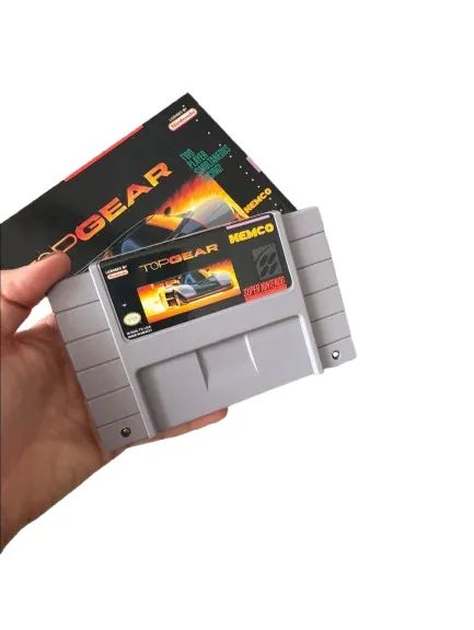 Top Gear Snes Cib Com Poster - Foto 2