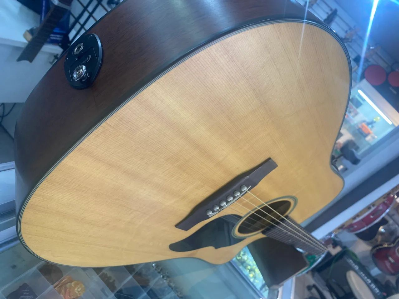 Violão Folk Crafter impecável 