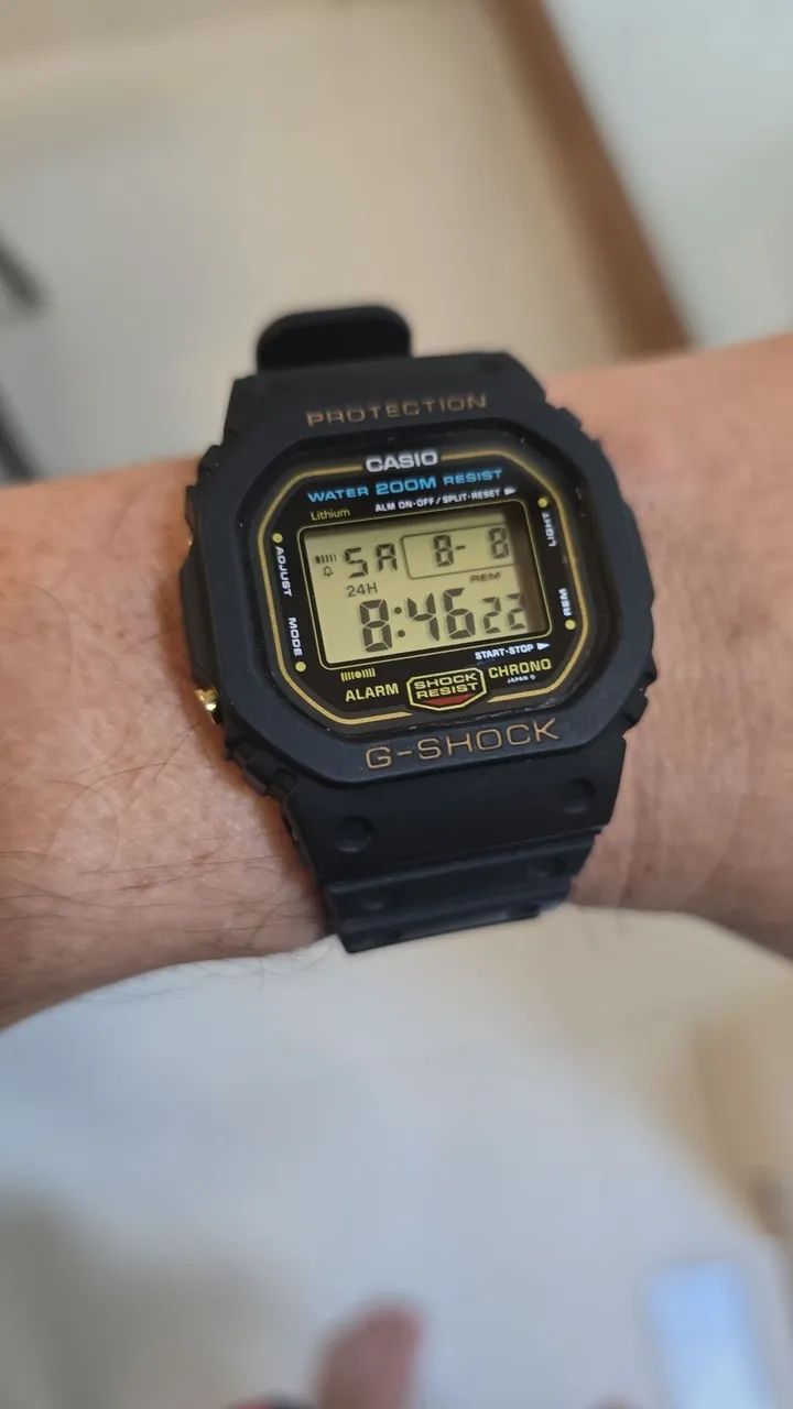 Casio G-Shock DW-5600C-9CV, vintage, excelente estado - Foto 2